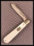 Silver fruit knife