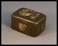 Japanese bronze box