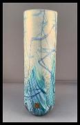 Isle of Wight seascape vase