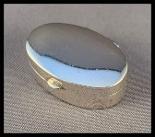 Silver pill box